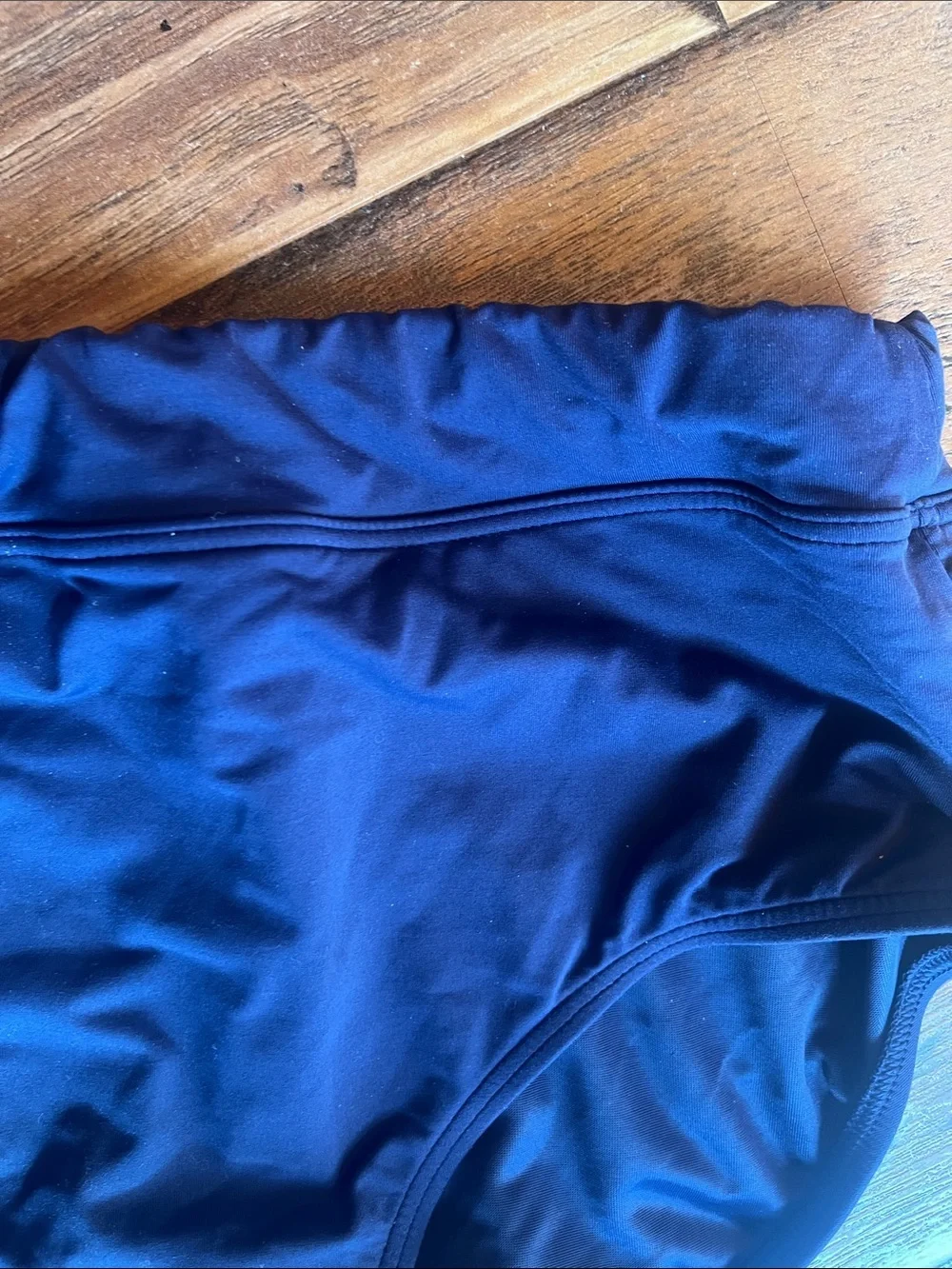 Lands' End Women's High-Waist Swim Bottoms - Deep Blue